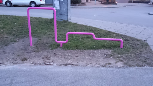 Pink Pipe Art