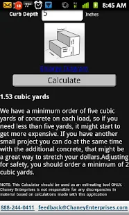Concrete & Agg Calculator - screenshot thumbnail