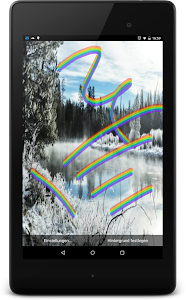 Touch the Rainbow Wallpaper – Live Wallpaper that draws rainbows ...