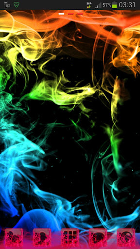 GO Launcher rainbow smoke Buy