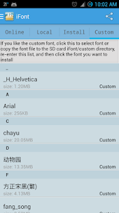  Come cambiare e personalizzare font su Android con iFont