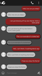 EvolveSMS Theme - Circle - screenshot thumbnail