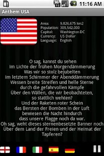 National Anthem of USA Screen 2