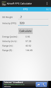How to mod Airsoft FPS Calculator 1.11 apk for android