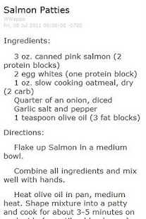Zone Diet Recipes & meals Screenshots 2