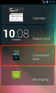Lastest Lock Screen Note APK