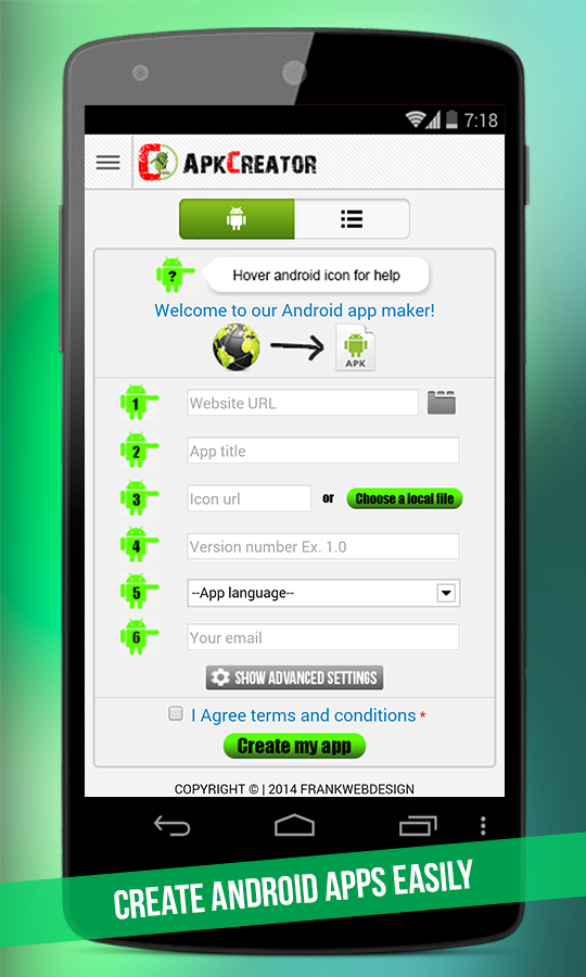 ApkCreator - App maker Pro - screenshot