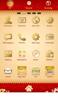 Download CNY Gold Theme GO Launcher EX APK