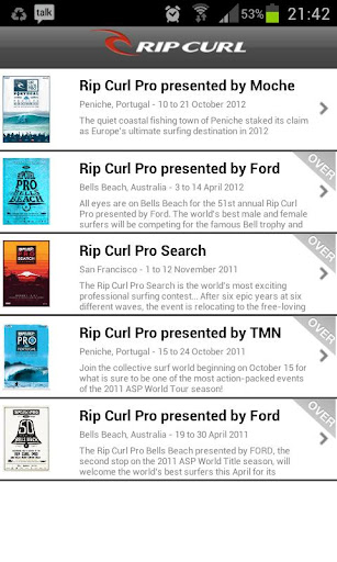 Rip Curl Live