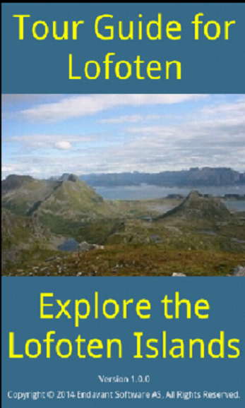 Android application Tour Guide for Lofoten screenshort
