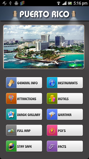 Puerto Rico Offline Map Guide