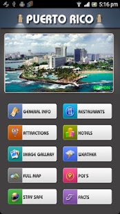 Puerto Rico Offline Map Guide - náhled