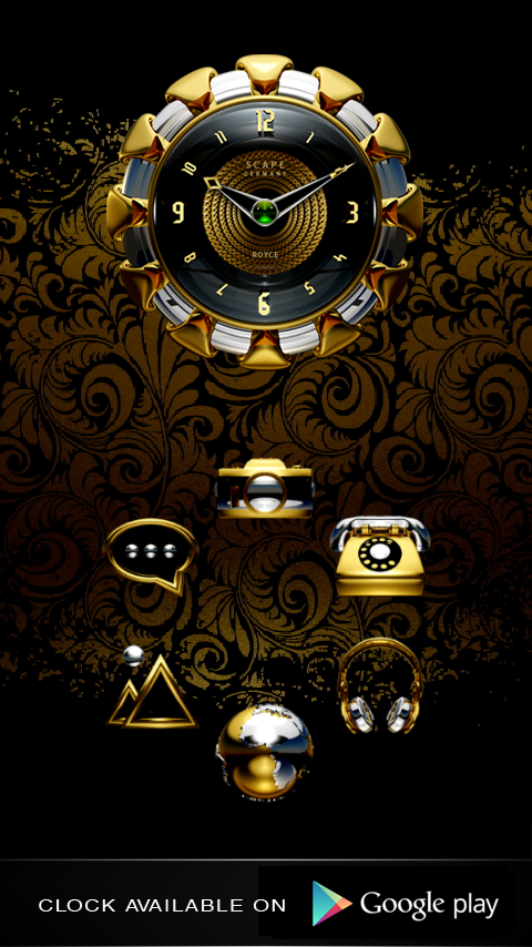 Smart Launcher Theme ROYCE Screen 2