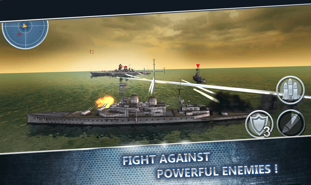 Sea Battle :Warships (3D) - screenshot