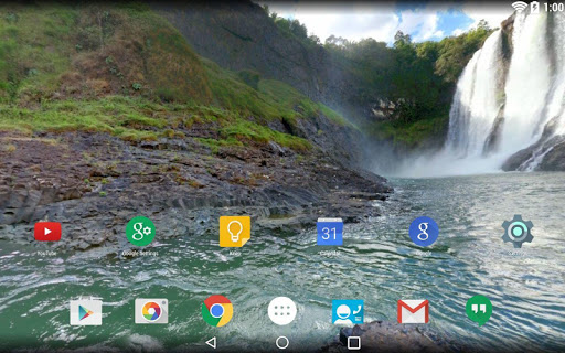 Panorama Wallpaper: Waterfalls