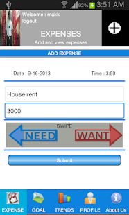 Expense Tracker Screenshots 2