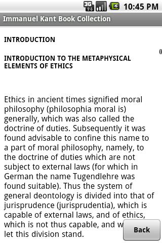 Immanuel Kant Book Collection Screen 2