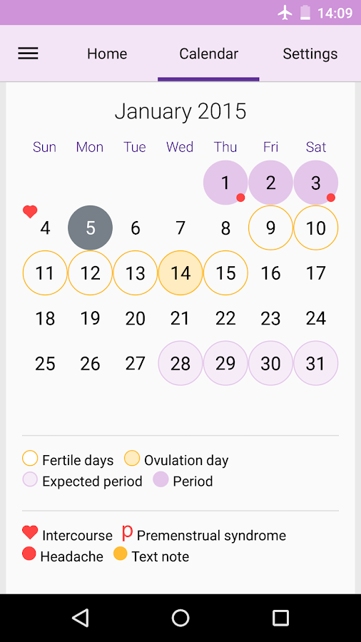 Period & Ovulation Tracker Android Apps on Google Play