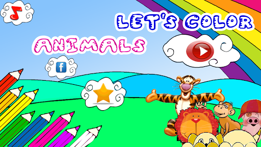 【免費教育App】Let's Color Animals-APP點子