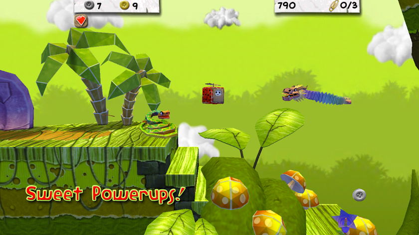 Paper Monsters 3d platformer Screen 3