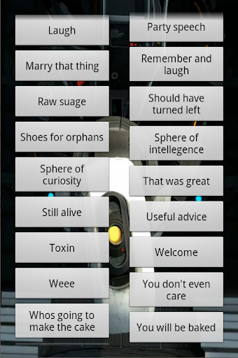 GLaDOS Soundboard