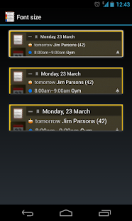 All-in-One Agenda widget