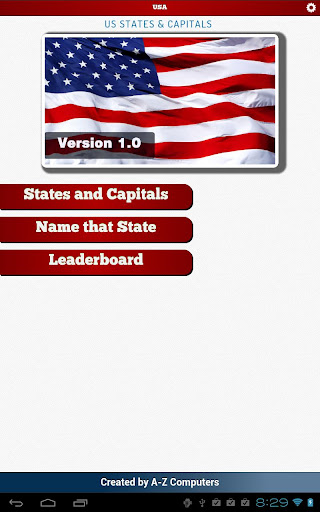 The States And Capitals Quiz