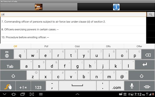 Download Air Force Act - India APK for Android