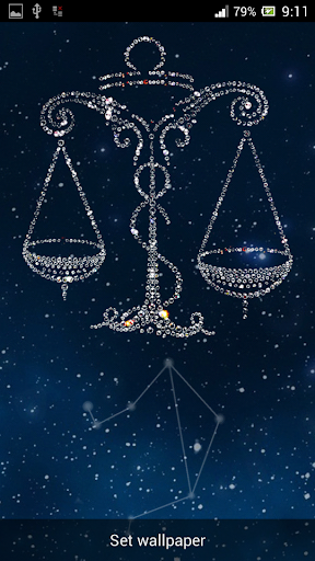 Zodiac Libra Live Wallpaper