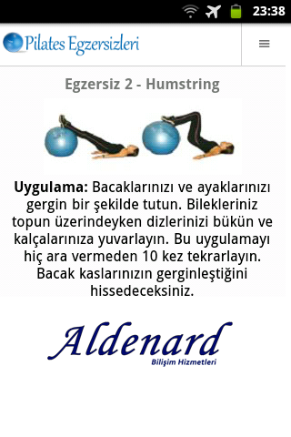 【免費運動App】Pilates Egzersizleri-APP點子