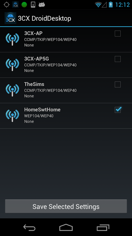 3CX DroidDesktop - screenshot
