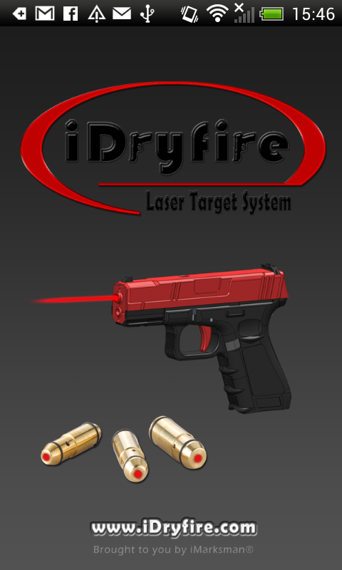 iDryfire Laser Target System Screen 2
