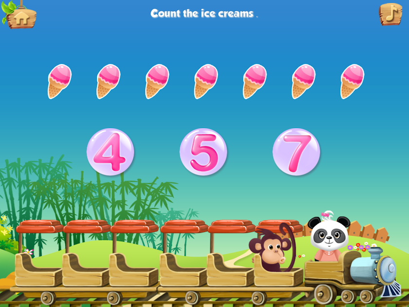 Lola’s Math Train Learn Basics Screen 3