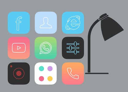 Screenshot RONG ICONS APEX/NOVA/ADW/GO v1.6.0