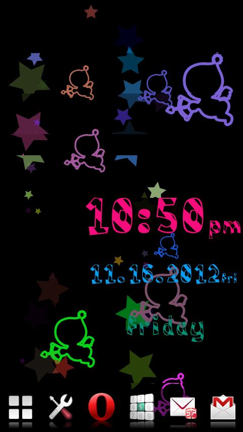 Android application Angel Flow! Live Wallpaper screenshort