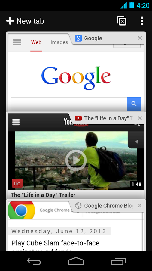 Chrome Browser - Google - screenshot