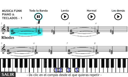 Tocar Piano y Teclados Funk