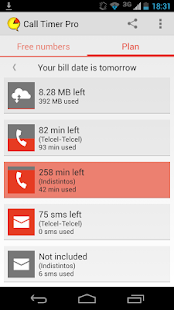   Data Usage - Call Timer Pro- screenshot thumbnail   