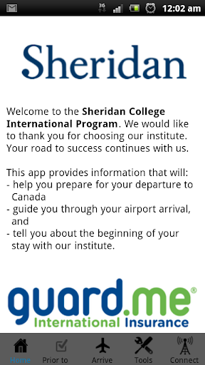 【免費旅遊App】Sheridan College Arrival-APP點子