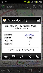 Locus - addon GeoGet Database - screenshot thumbnail