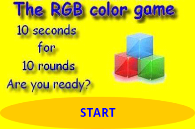 rgb color game by Augusto L poster 1