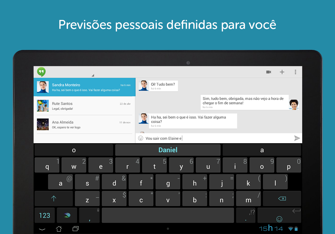 Teclado SwiftKey - screenshot