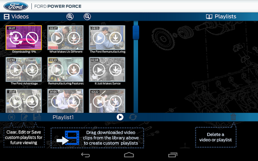 【免費商業App】Ford Power Force Video Channel-APP點子