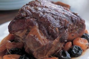 Pork Roast with Dried-Fruit Compote