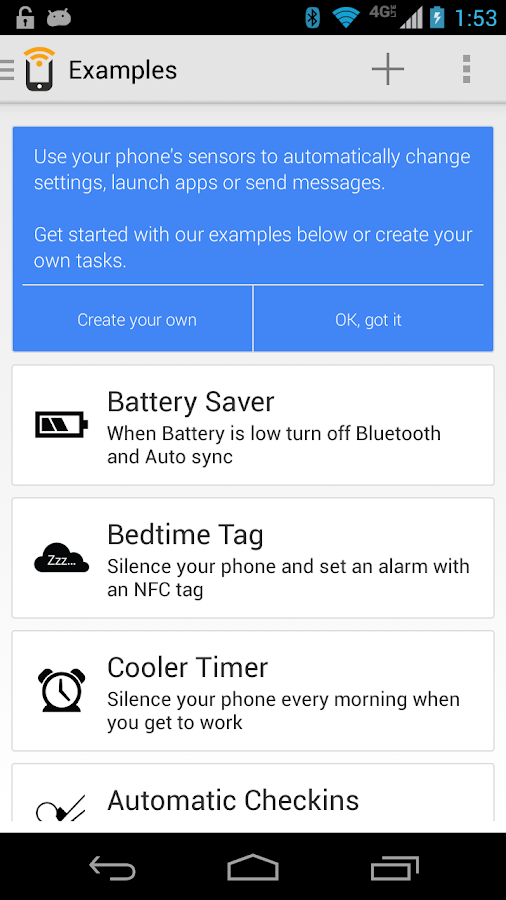 Trigger - screenshot