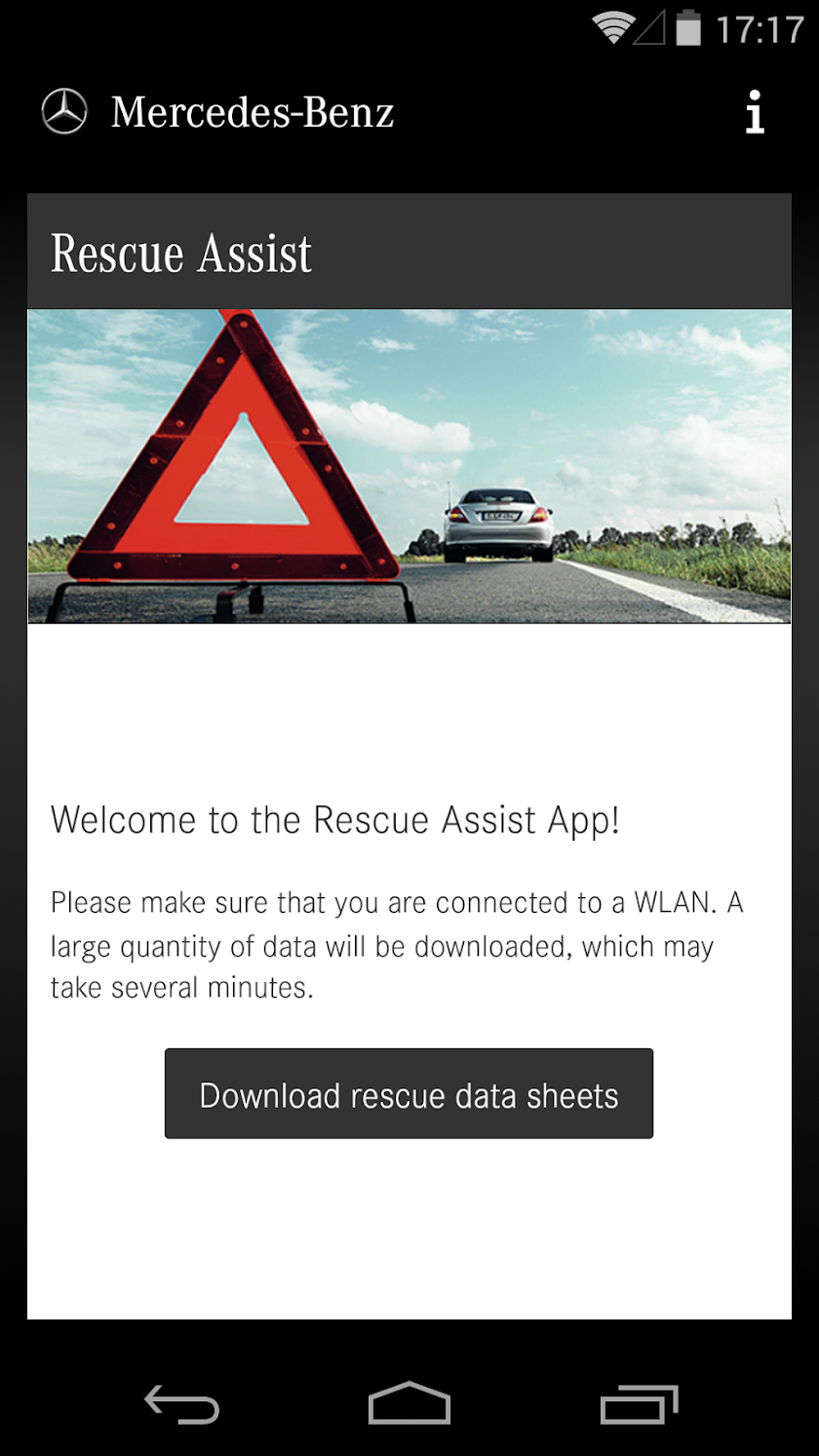 Rescue Assist Screen 1