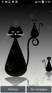 Cat Live Wallpaper Screenshots 12
