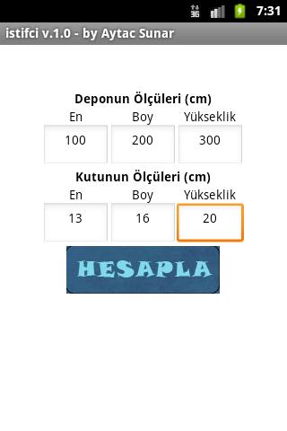 【免費生產應用App】istifci Depolama-APP點子