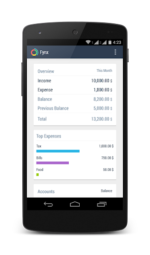 Fynx - Expense Manager