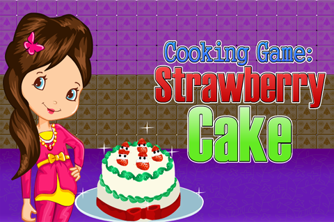 Cooking Game : Strawberry Cake